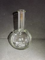 Laborglas Rundkolben 250ml (Flacher Boden)
