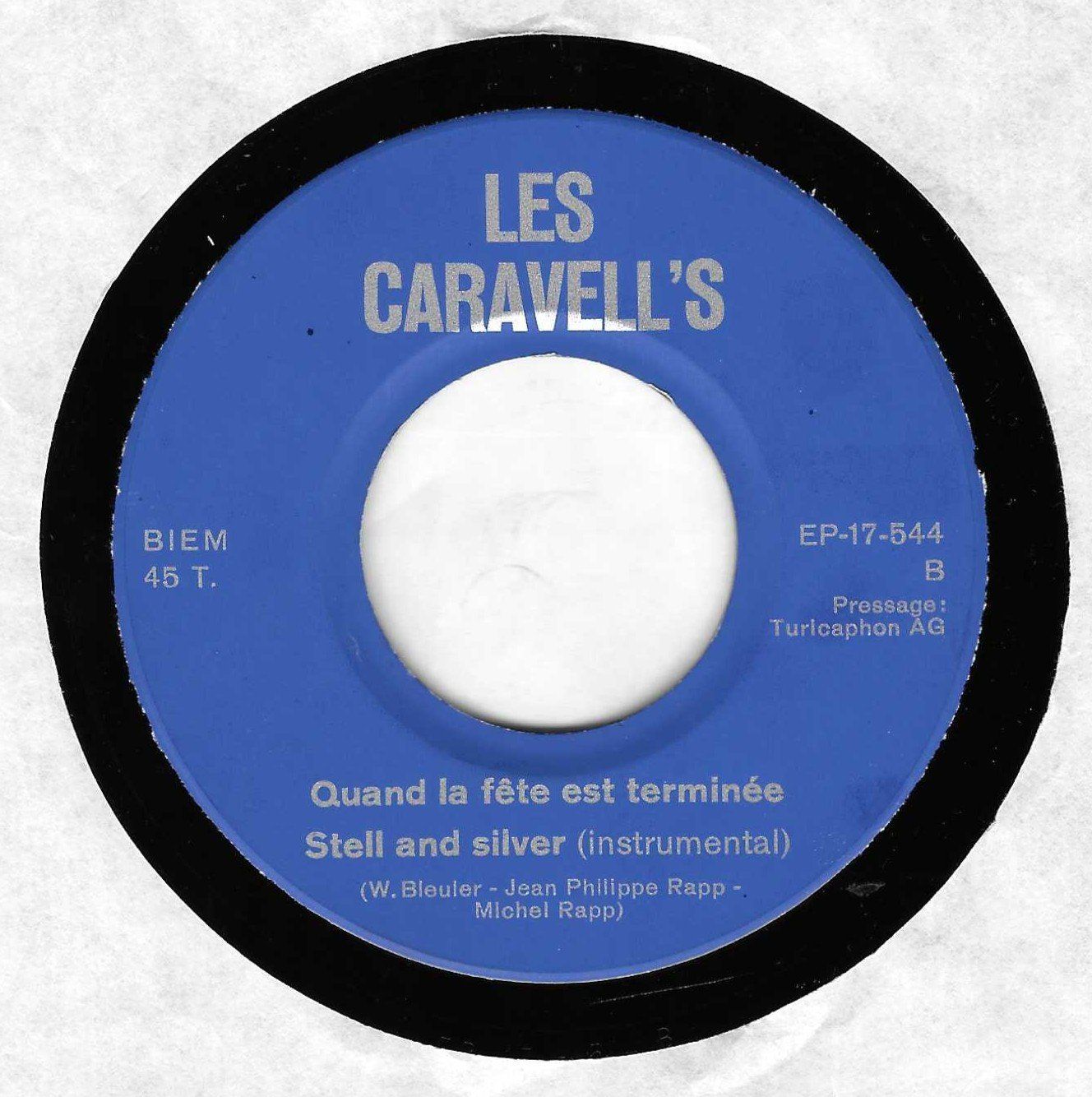 Schallplatten: LES CARAVELL'S  -  SI TU TE SOUVIENTS  +  3 – Gebraucht aus Bex von Giorgiob 2