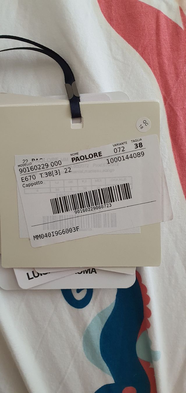 Max Mara Cappotti: MAX MARA Paolore  Mantel  – Usato da Basel venduto da Kristal4 4
