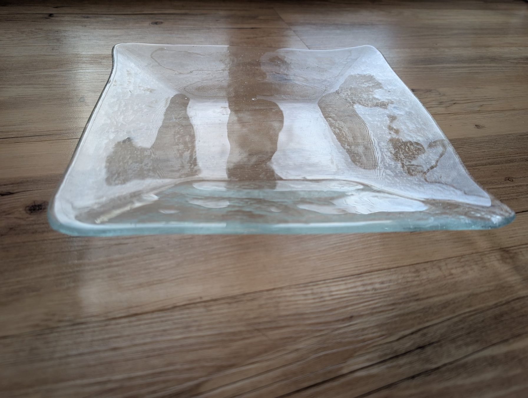 Piatti di portata: Glasplatte, ca. 29x29cm, – Usato da Pfyn venduto da Magra02