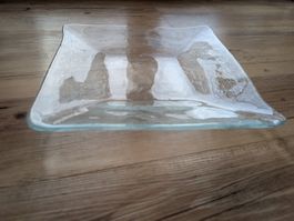 Glasplatte, ca. 29x29cm,