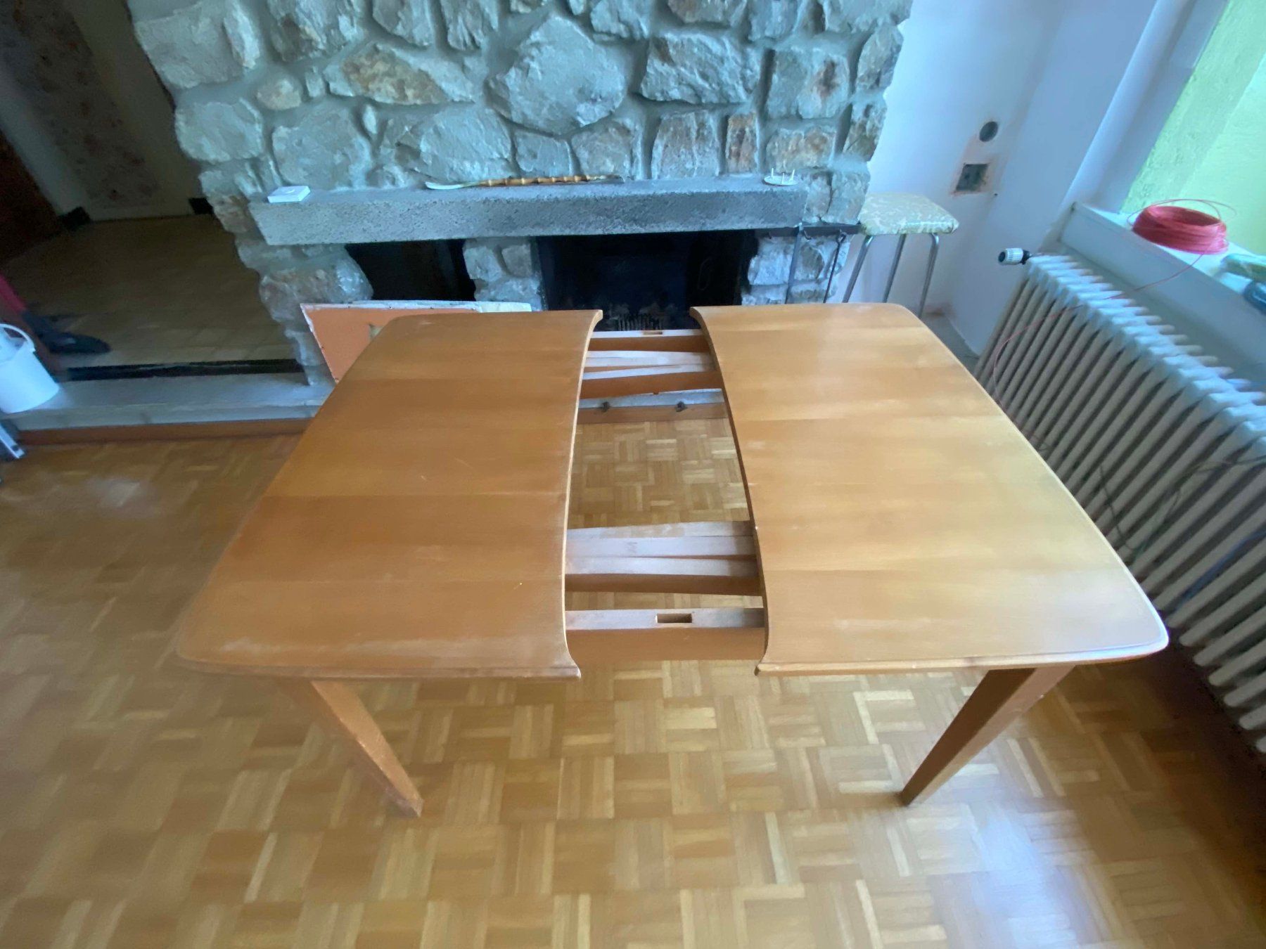 Tables: Table salon années 60 120 x 85 – D'occasion à Savigny par Yves1960 6