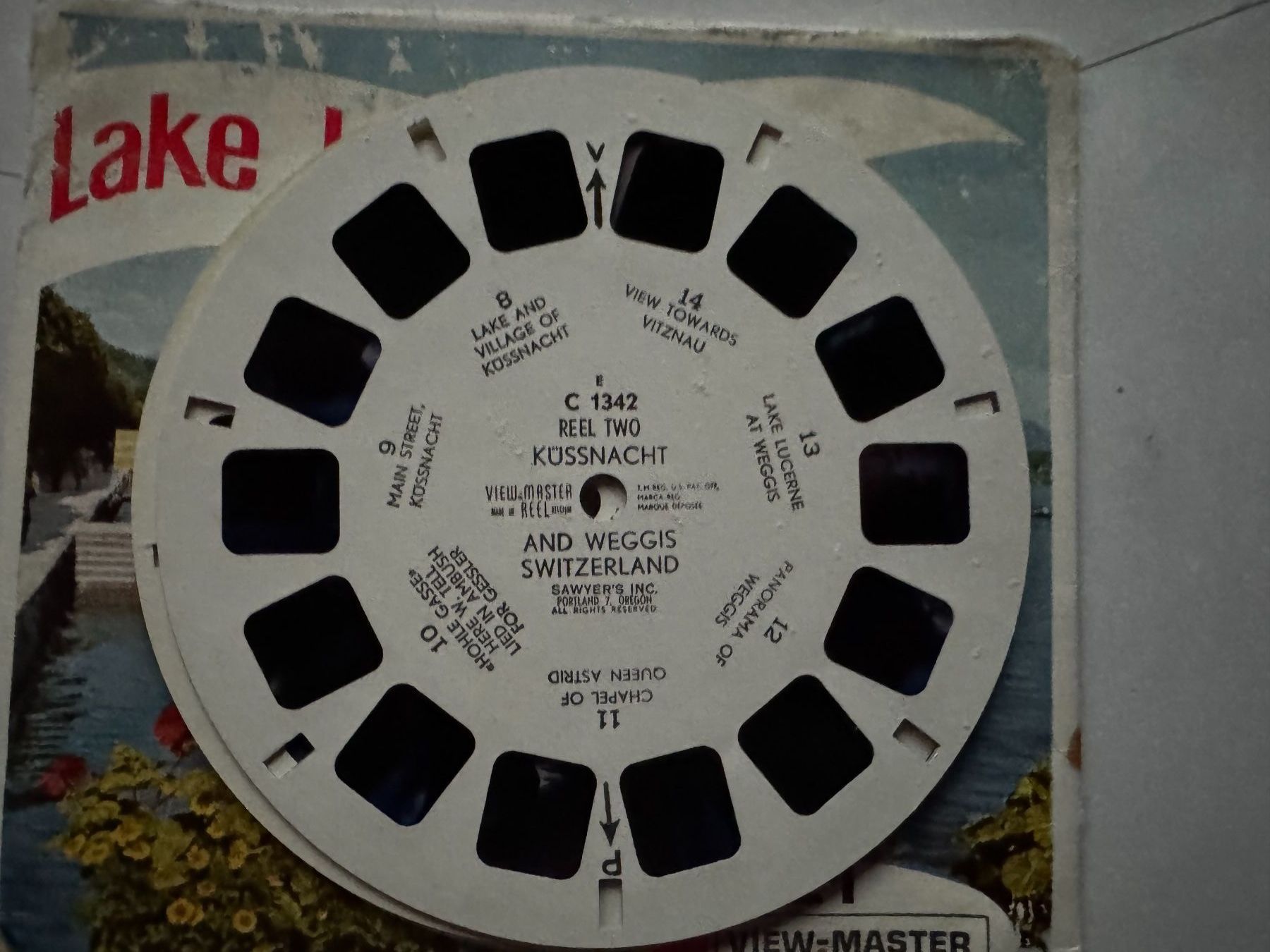 View-master Spielzeuge: View-Master 3D: Nr. C 134 Lake Lucerne – Gebraucht aus Tegerfelden von siebenmacky 4