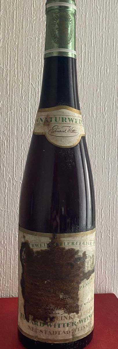 Vino: Riesling Auslese Forster Elster 1956 – Usato da Cully venduto da Forninho 2