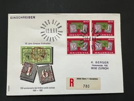 CH  Erstagsbrief Phil Swiss 1969   (M425)