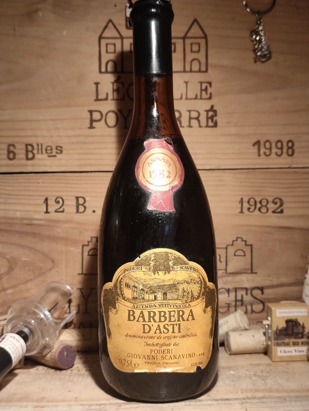 Vino: 1982 Barbera d'Asti DOCG – Nuovo (secondo la descrizione) da Büsserach venduto da Vintage-vins 5