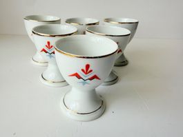 Alte Eierbecher Art Deco