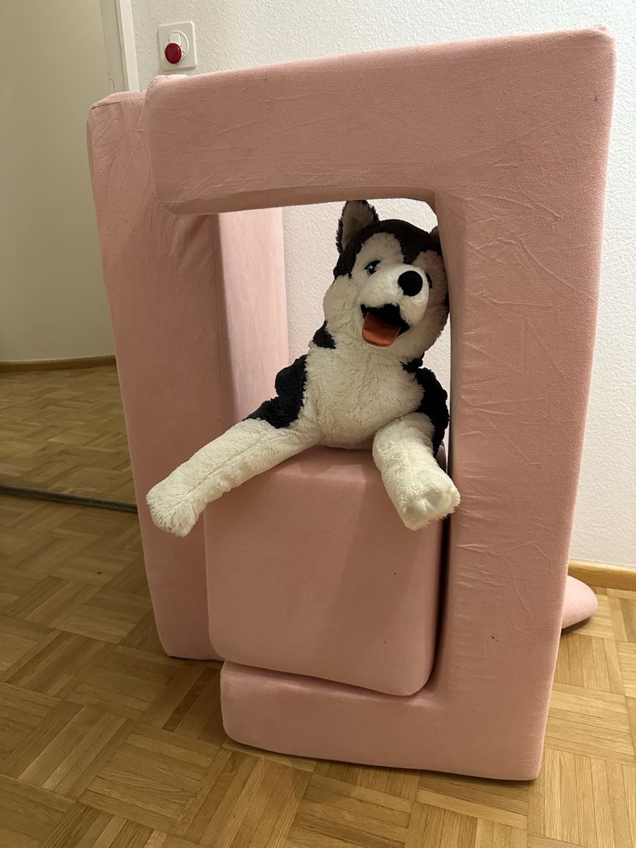 Divani: Kindersofa rosa – Usato da Basel venduto da rae_cd5r 3