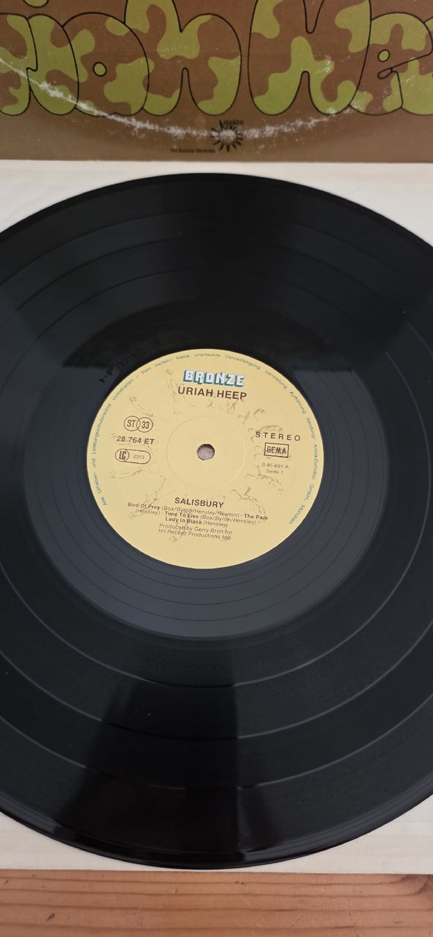 Schallplatten: URIAH HEEP SALISBURY 1977 F,G – Gebraucht aus Yvonand von RF-VINYL 4