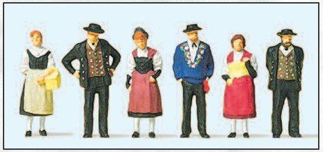 Preiser Modelleisenbahnen: Preiser 10509 H0 Urner Trachten – Neu und originalverpackt aus Neukirch a.d. Thur von Modellbaushop