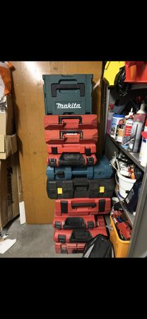 Leere Koffer Hilti Makita
