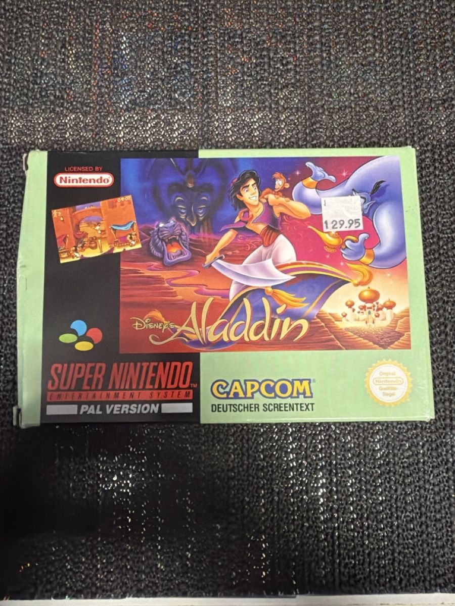 Nintendo Spiele: Disney's Aladdin SNES PAL DE Deutsche Version – Gebraucht aus Bülach von ran_kqm8