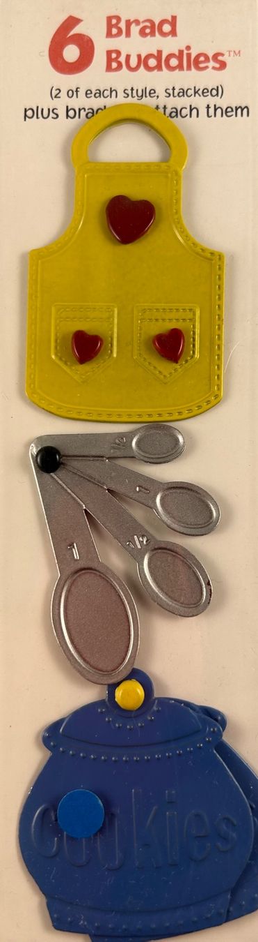 Kit bricolage: 4 Packs Decorative Brads – Nuovo (secondo la descrizione) da Wichtrach venduto da Mona1994 4