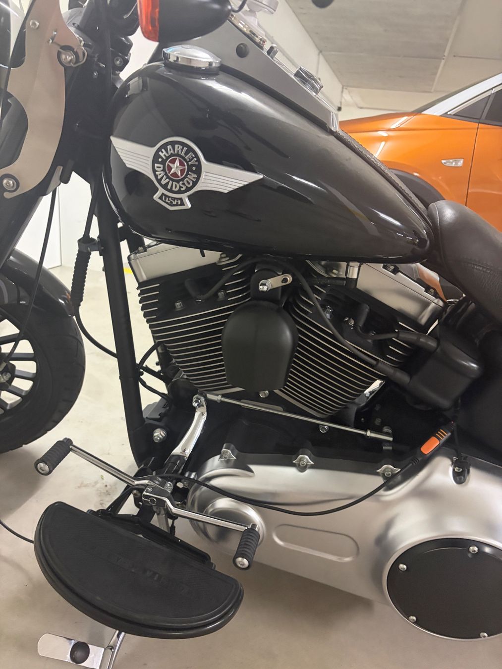 Harley-Davidson Chopper: Wunderschöne Fatboy wie neu! – Usato da Wettingen venduto da jim_h2xg 2