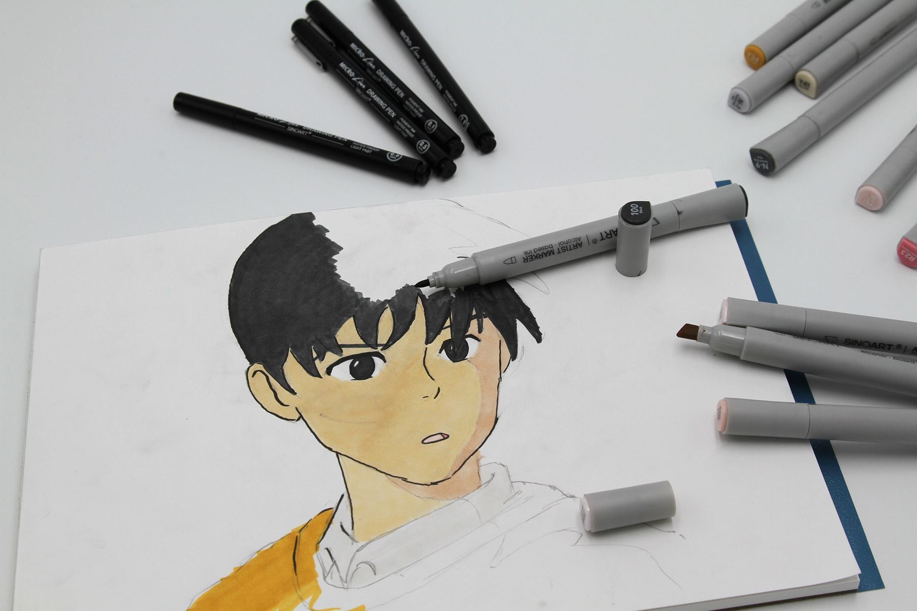 Colori: Alkoholmarker Marker Stifte Grundfarben – Nuovo e nell'imballaggio originale da Escholzmatt venduto da crazyteam 1