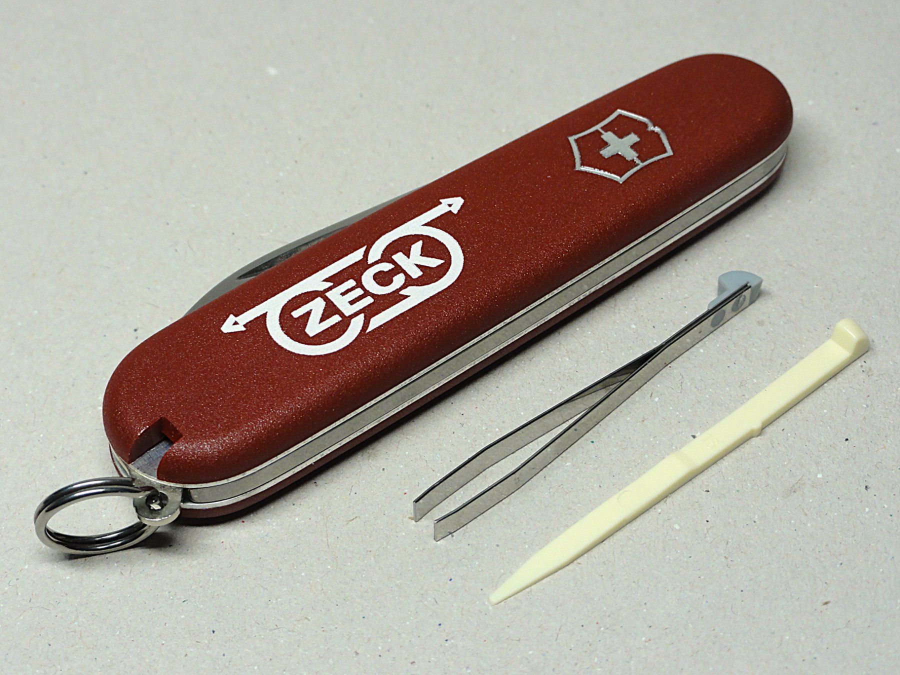 Victorinox Taschenmesser: Victorinox Bantam / Rot 84 mm "EcoLine" ZECK – Gebraucht aus Solduno von albimicio 1