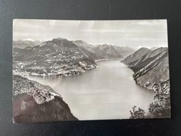 AK TI Lago di Lugano, Monte Brè e sfondo di Porlezza