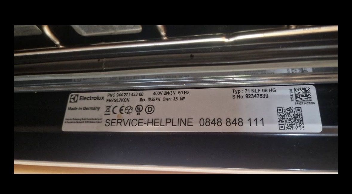 Electrolux Forni: Electrolux Kombi Streamer Backofen Modell eb7gl7kcn – Usato da Winterthur venduto da monica_dolce 4