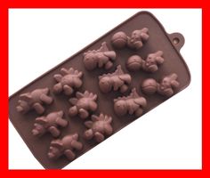 Eiswürfelbehälter Silikonform Baby Dinosaurier Jurassic Park