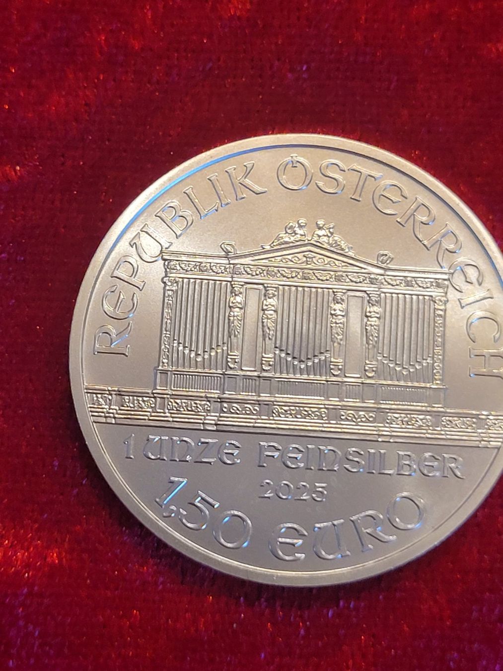Alle Münzen: 1 oz Wiener Philharmoniker 2025 – Gebraucht aus Neuenkirch von majortom30