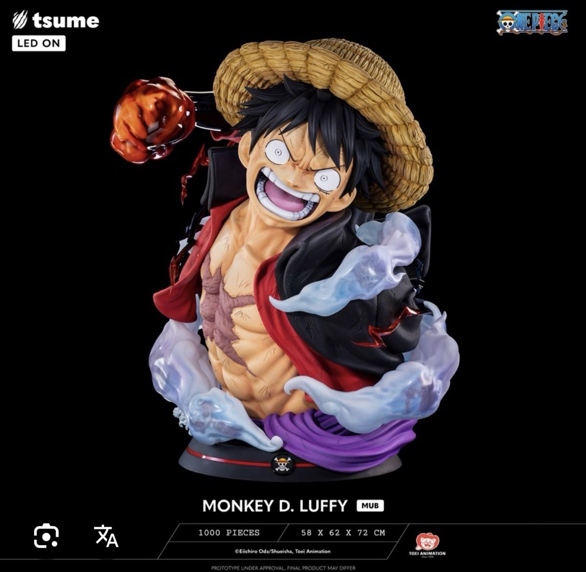 Figuren: Tsume Monkey D. Luffy MUB / Büste – Neu und originalverpackt aus Wittenbach von TheRutzen