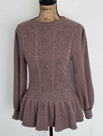ONLY Strickpullover mit Volant, Gr. S, Top Zustand!