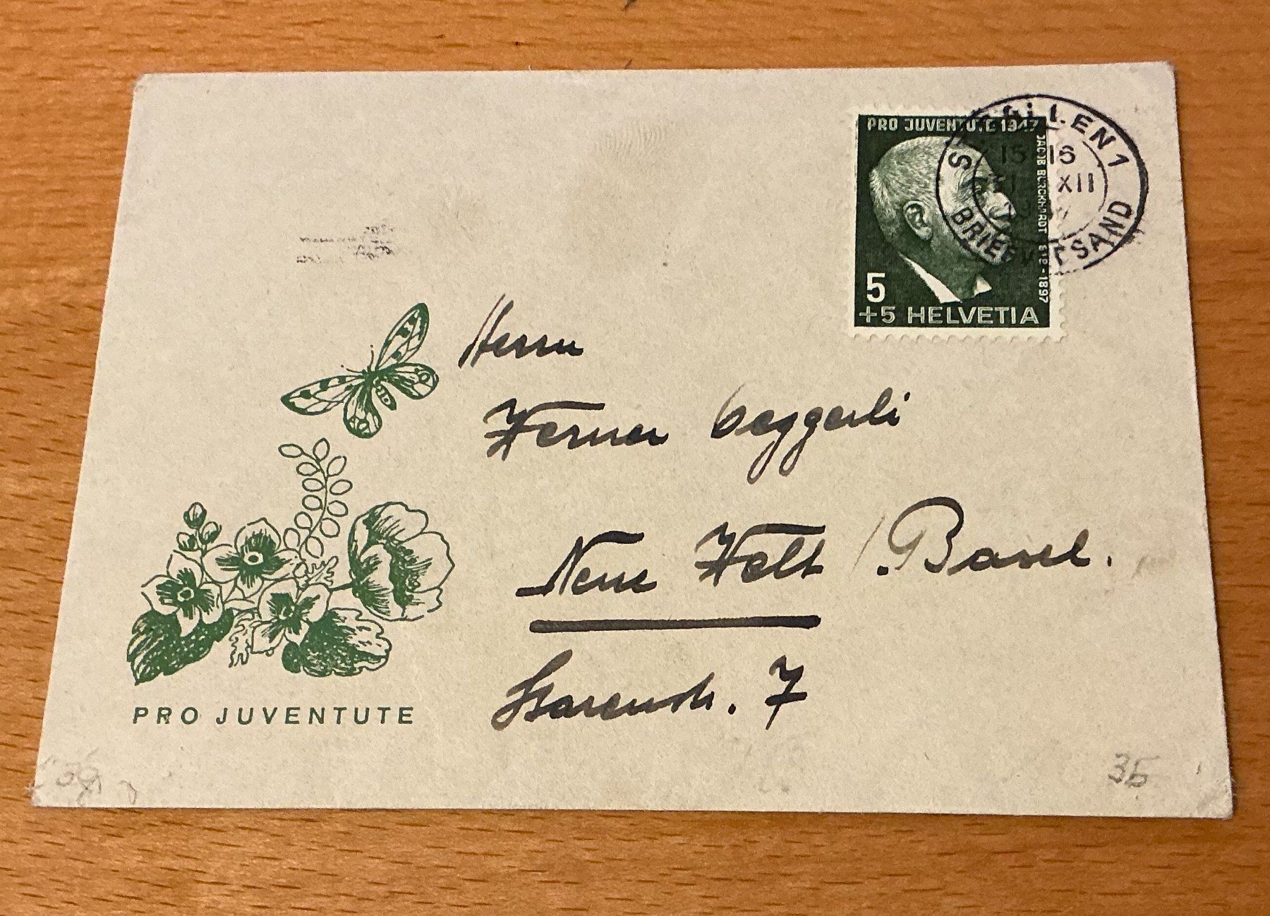 Tous les timbres: 1 Pro Juventute BRIEFLI – Neuf (Voir description) à Koblenz par Markenhimmel