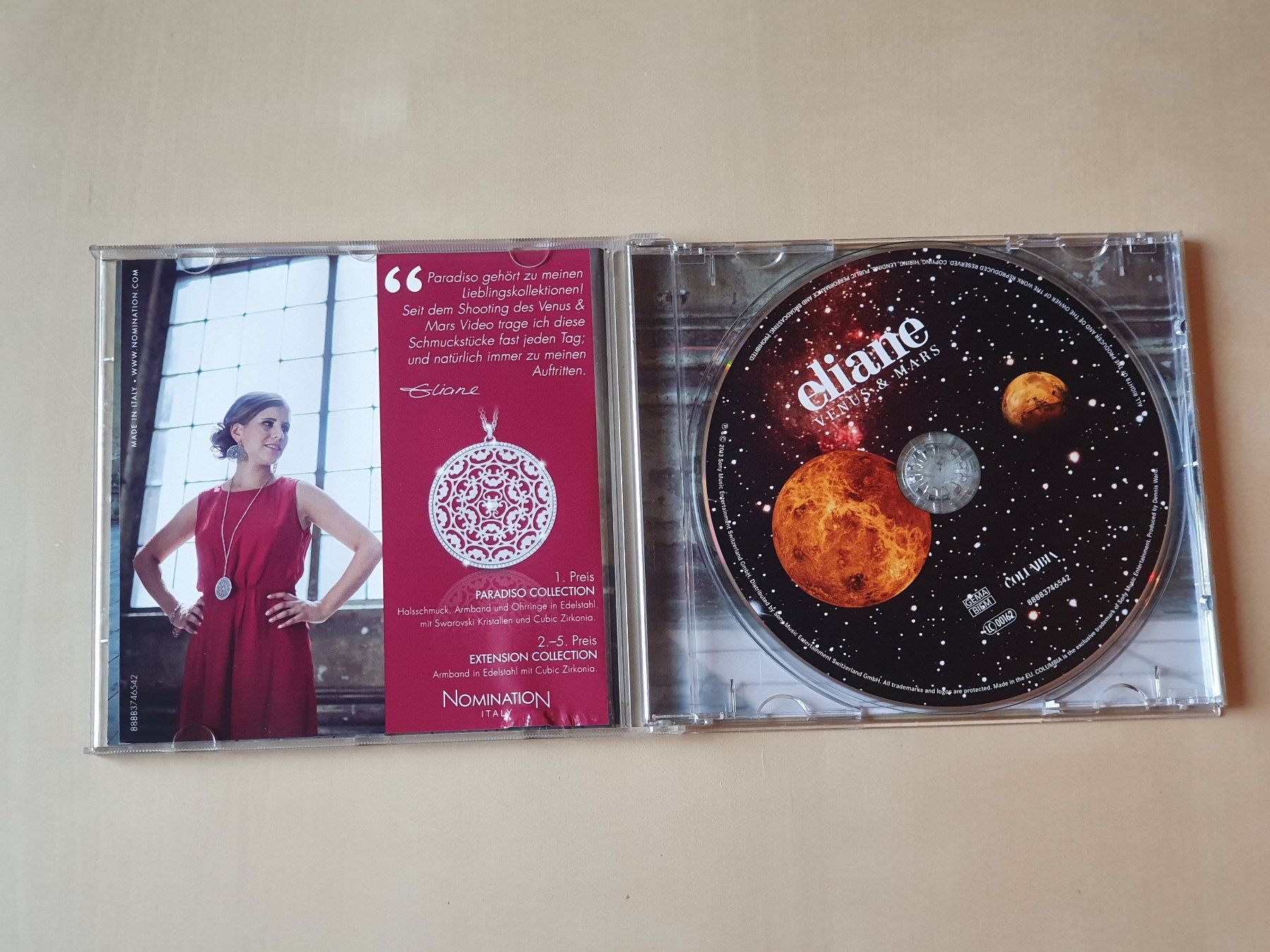 CDs: Eliane Venus & Mars – Gebraucht aus Stansstad von collectorsshop 2
