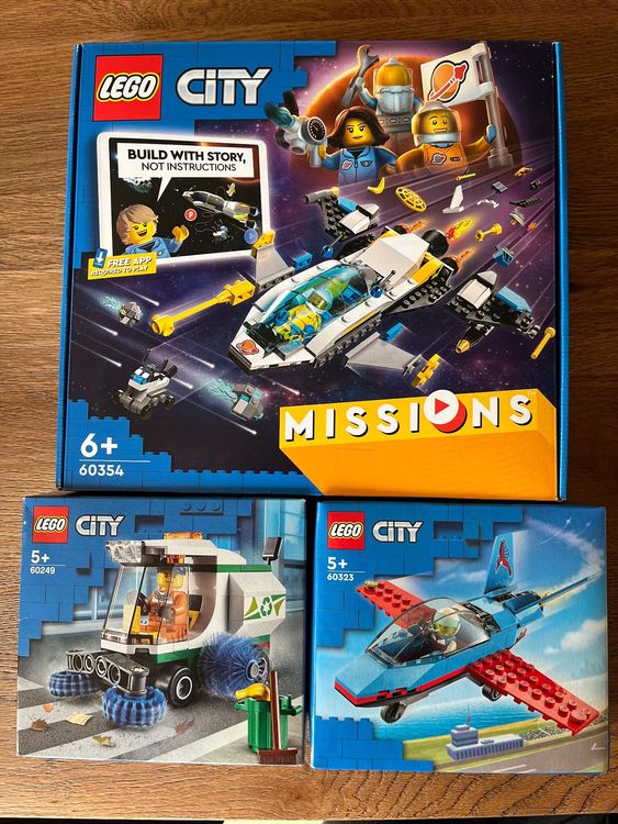 3 LEGO City Sets auf / | Ricardo 60354 Kaufen / 60249 60323