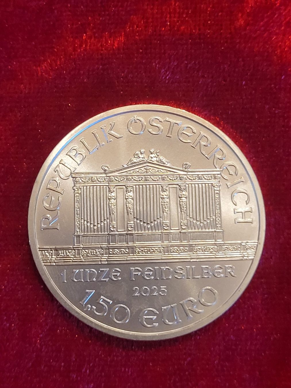 Alle Münzen: 1 oz Wiener Philharmoniker 2025 – Gebraucht aus Neuenkirch von majortom30