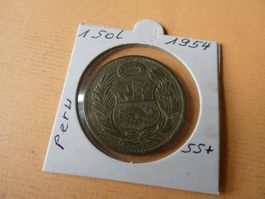 Peru 1954, 1 Sol