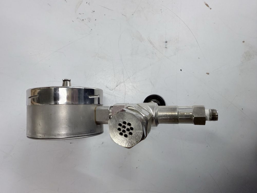 Hochdruck-Manometer-Einheit mit Ventilblock – Edelstahl – bi (Gebraucht ...