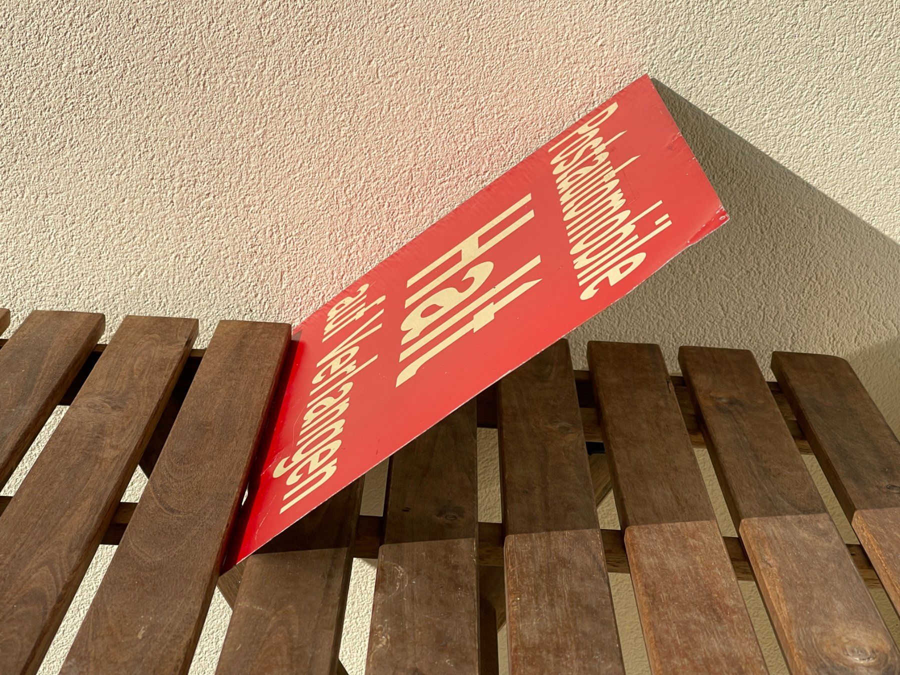 Insegne: Postauto Haltestellen Tafel Blech – Usato da Bern venduto da AWiBe 2