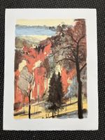 Herbstliche Landschaft von Fred Baumann 1987     (ID B5786)