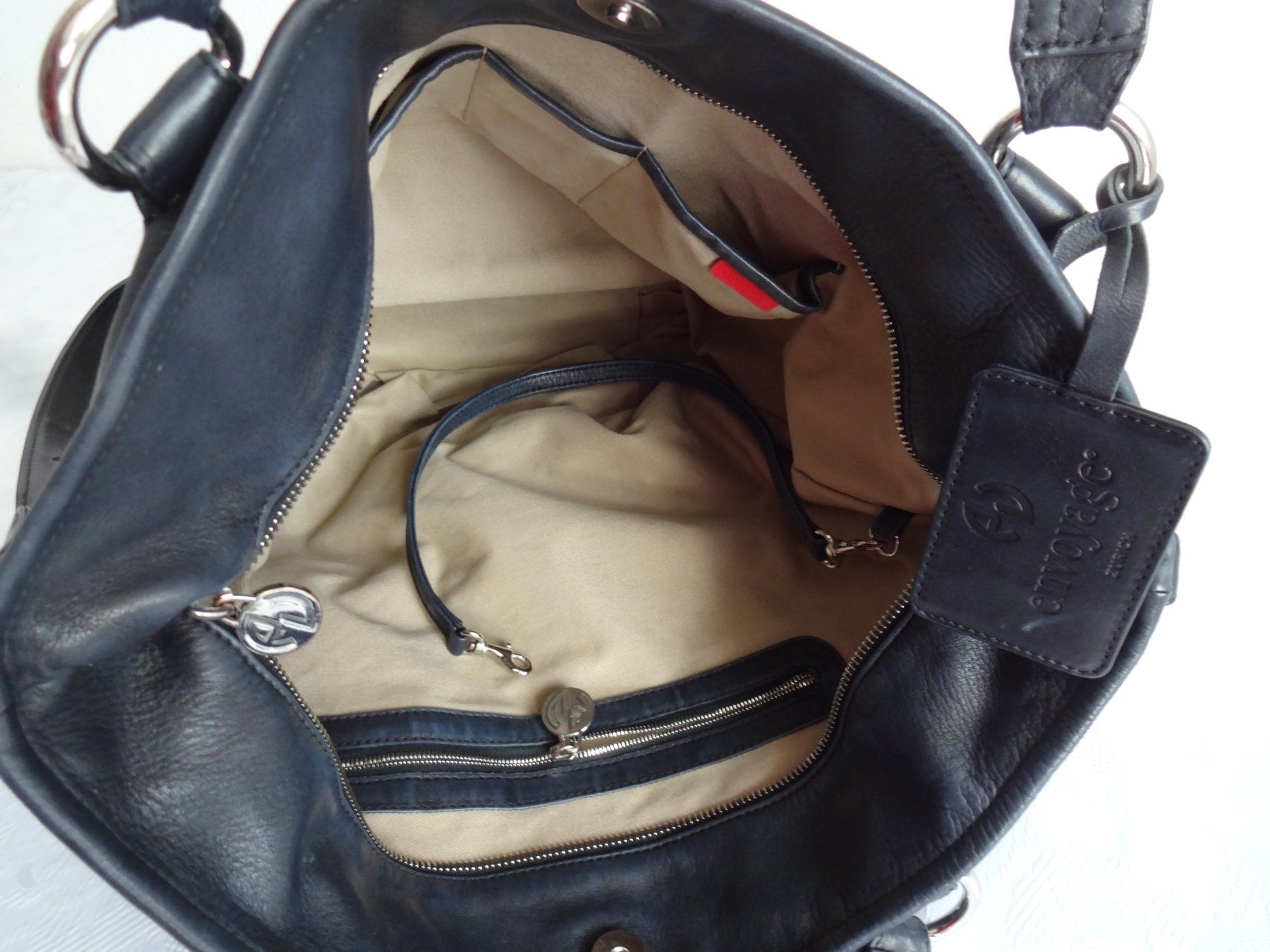 Borse da donna: " Envoyage " Zürich; Echtleder Hand oder Umhängetasche – Nuovo (secondo la descrizione) da Frauenfeld venduto da Riaa 7