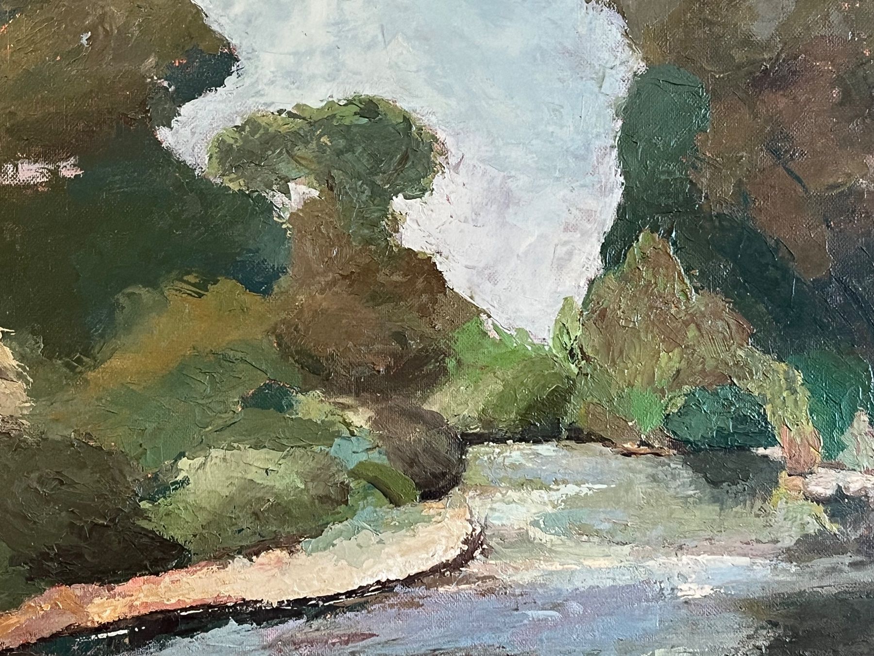 Dipinti: JS 1972 Landschaftbild Original Gemälde – Usato da Basel venduto da PAUL_ART 7