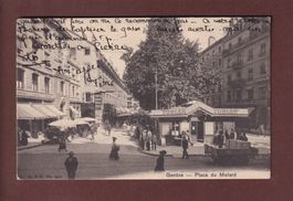 GENEVE - Place du Molard - 1911