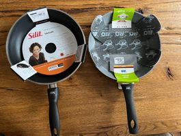 2 Bratpfannen Silit und Elo. Fabrikneu