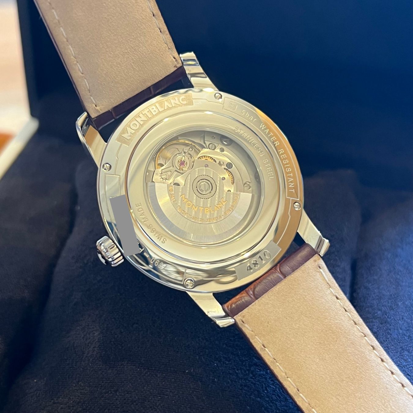 Montblanc Orologi: Montblanc 4810 Automatic Date Full Set 7390 – Usato da Carouge GE venduto da Watchaser 4