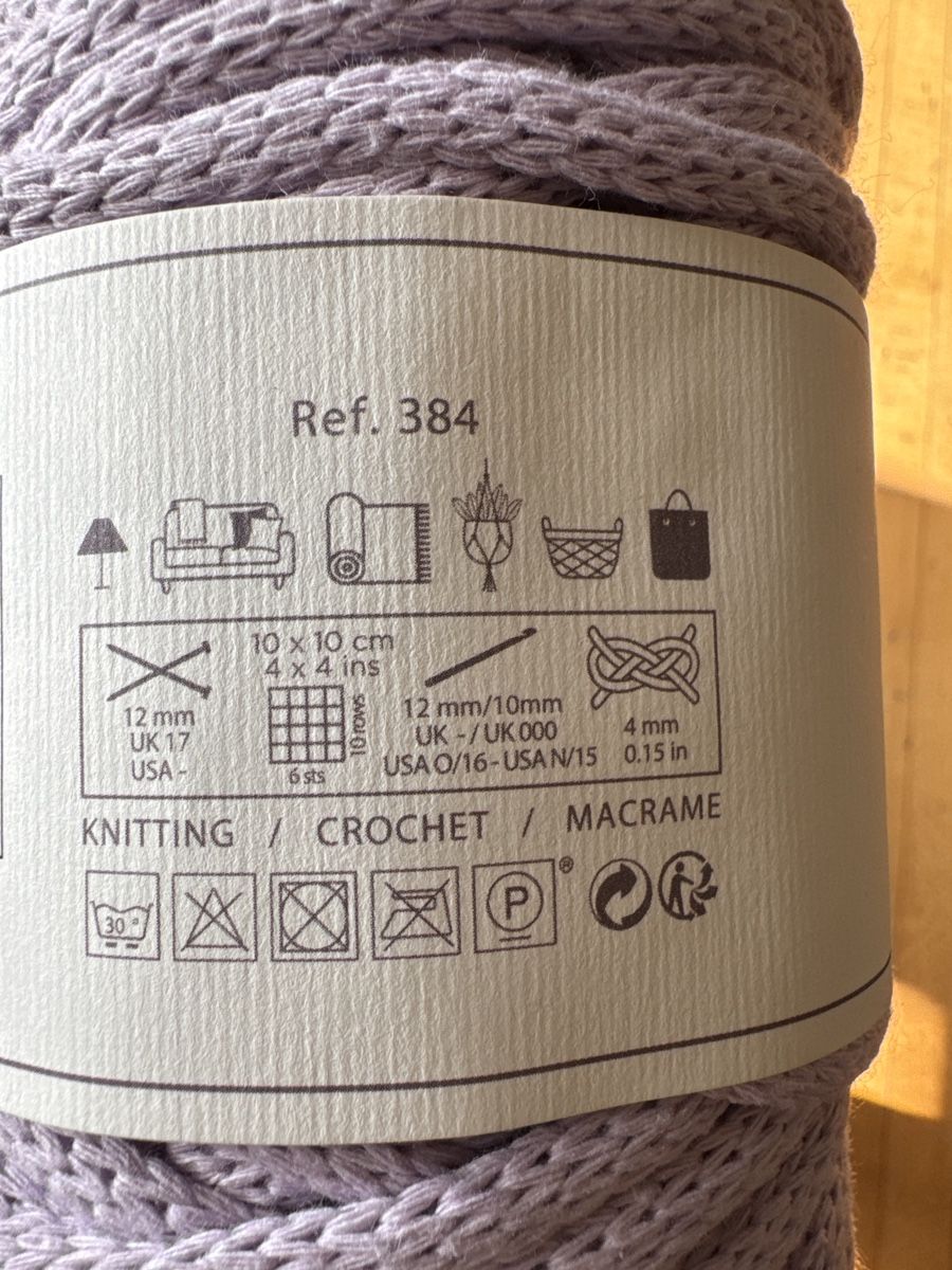 Lana: DMC Nova Vita Recycelte Baumwolle 4x 250g – Nuovo e nell'imballaggio originale da Seuzach venduto da CarmelinaFerraris 3
