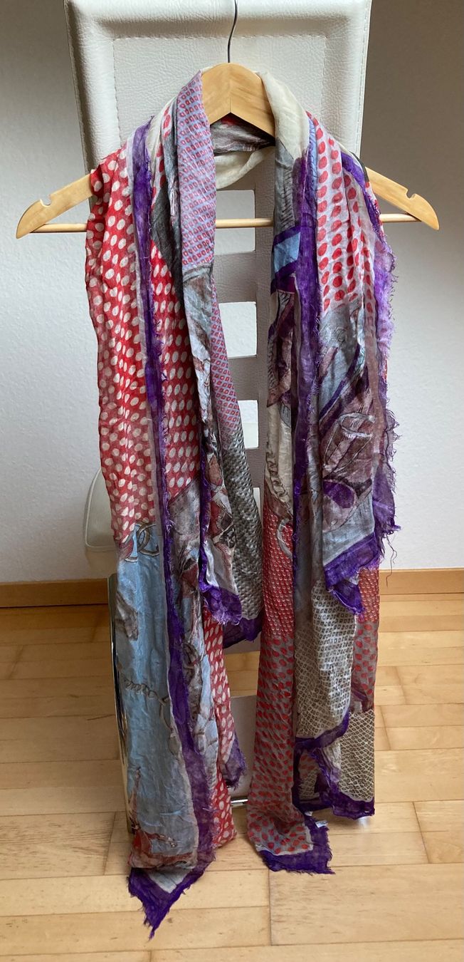 Faliero Sarti Foulard & Sciarpe: Barsa Bruni Kaschmir - Modal Schal – Usato da Unterägeri venduto da Jutka_04