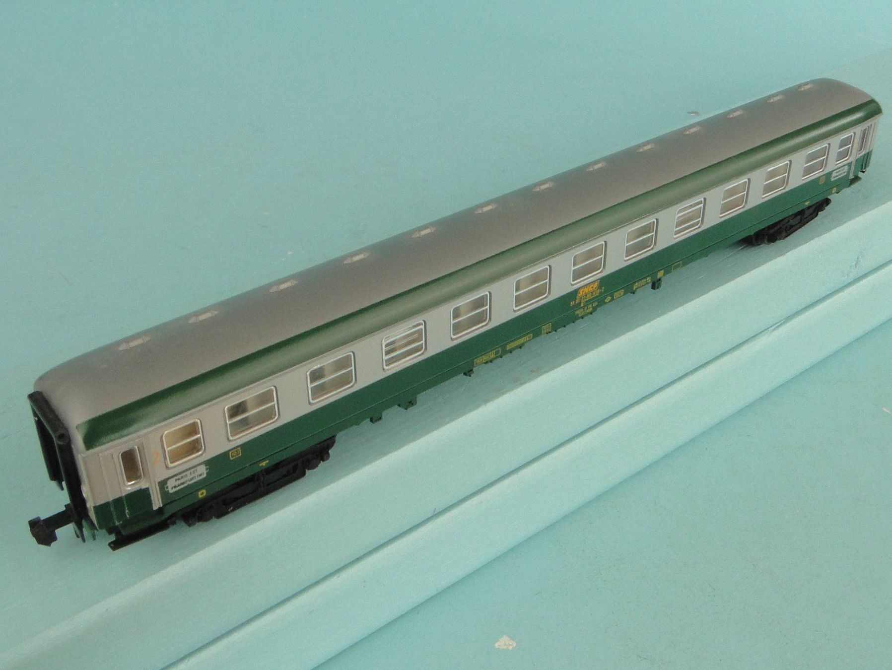 Fleischmann Modellini di ferrovie: Fleischmann 8152 Spur N SNCF 2Kl, Licht – Usato da Bülach venduto da cann11 5