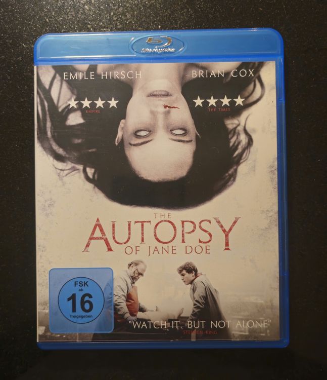 Autopsy of Jane Doe Blue-ray Horrorfilm (Neu (gemäss Beschreibung)) in ...