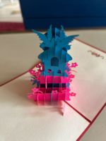 3D Pop-Up Karte mit Tauben, Hochzeit, Valentinstag!