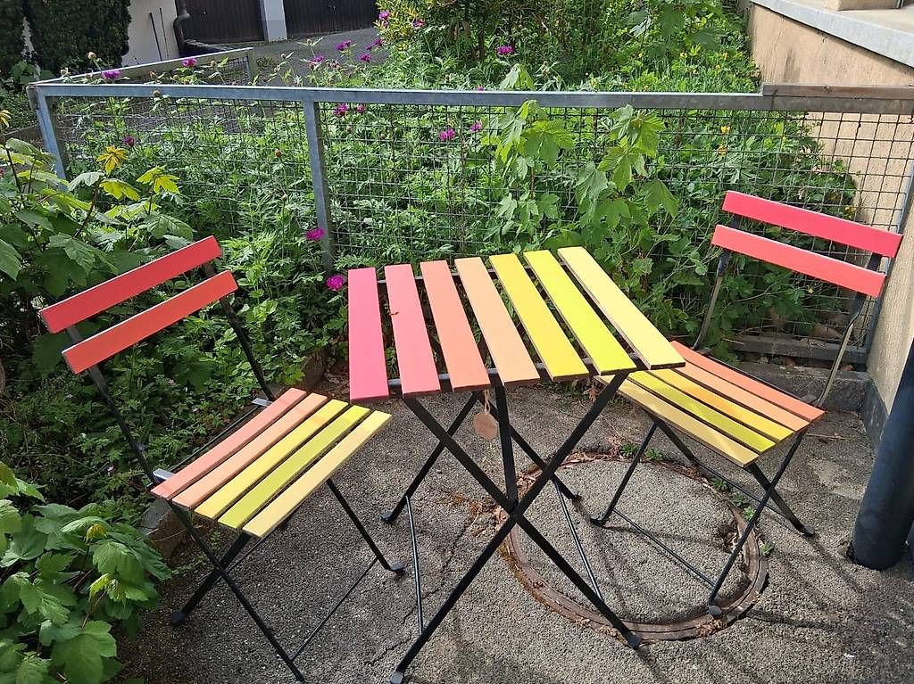 Tavoli: Gartentisch / Sitzplatz / Hübsches Sommertrio – Usato da Worb venduto da BeNa_vr79