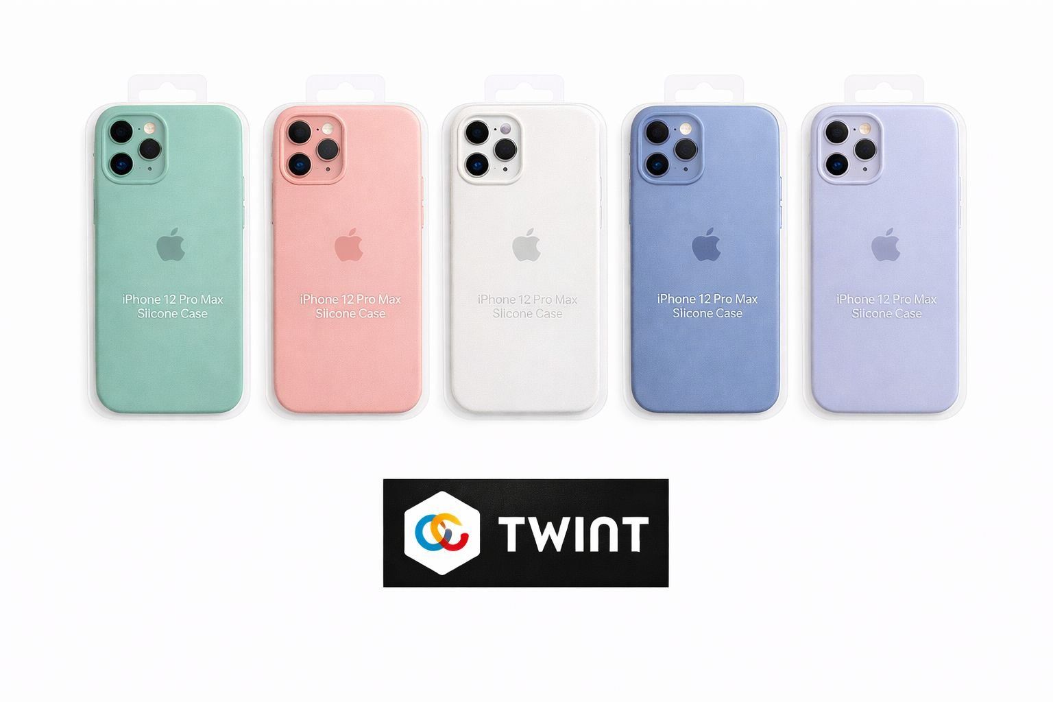 Cover & Protezioni schermo: iPhone 12 Pro Max Silicone Hülle Cover – Nuovo (secondo la descrizione) da Luzern venduto da Waince786