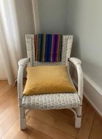 Antiker Jugendstil Korbsessel/Sessel Rattan