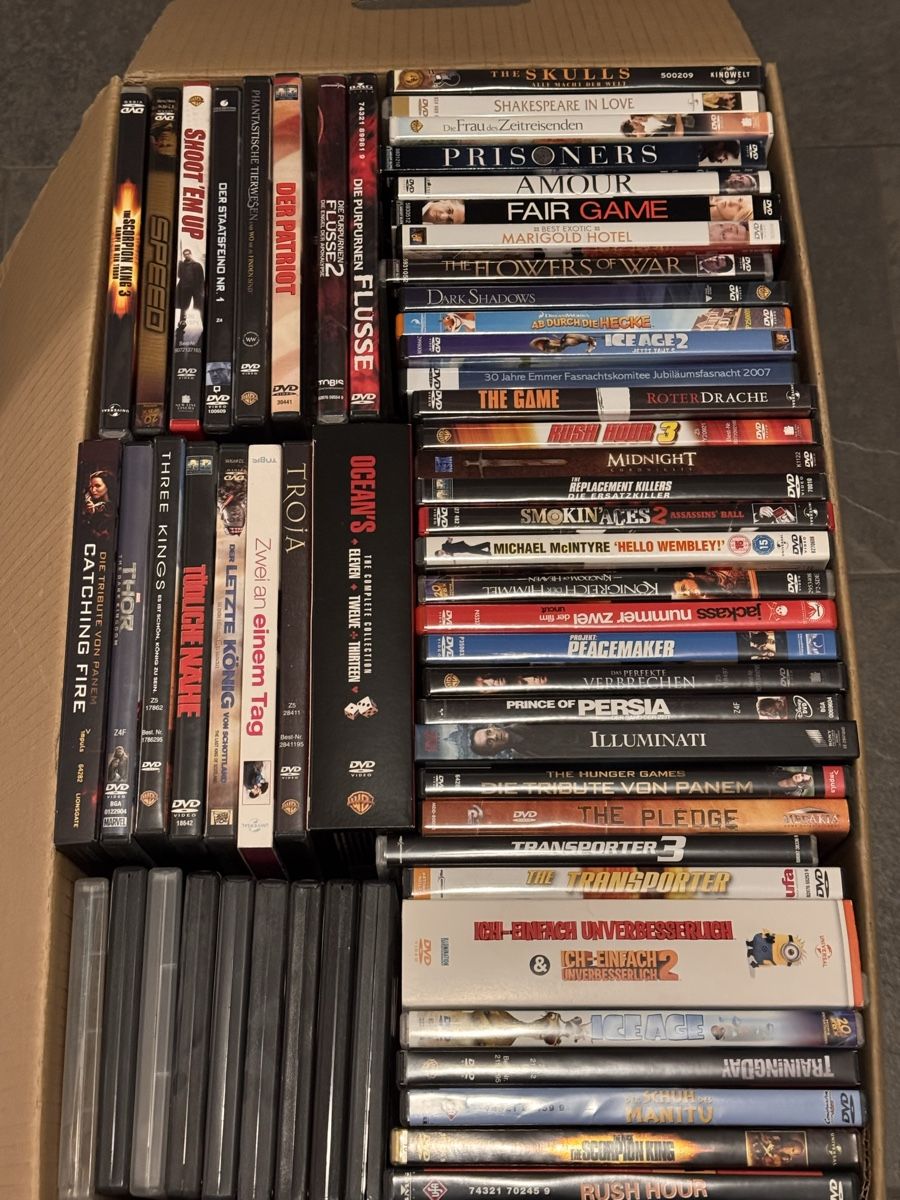 Alle DVDs: DVD & BlueRay Sammlung - 300 Stk – Gebraucht aus Niederönz von Simoo 6