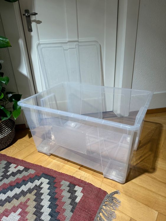 Ikea Aufbewahrungsbox mit Deckel "SAMLA" Kaufen auf Ricardo