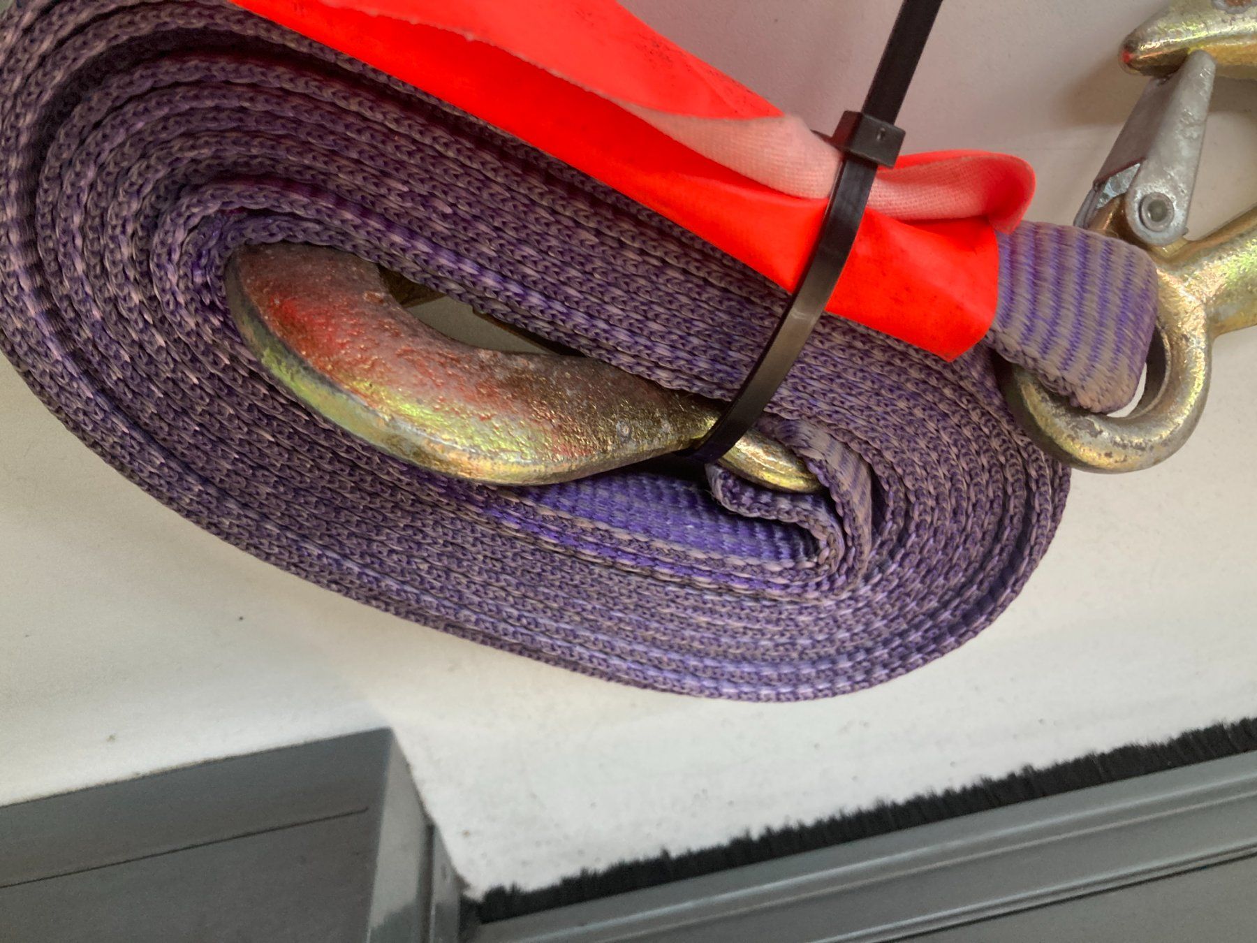 Mammut Corde di traino: Abschleppseil Bergegurt Abschleppgurt 5m Pannenhilfe – Usato da Cham venduto da WB2223 2